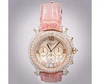 Chopard Happy Sport Pink Diamond Chrono