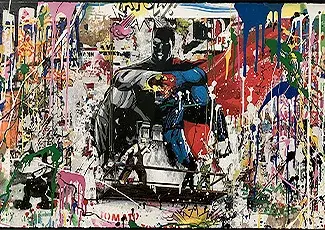 Mr. Brainwash - Batman vs. Superman