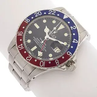 Vintage 1966 Rolex for Tiffany & Co., GMT Master, Pepsi, Ref 1675