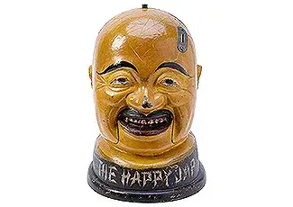 White Vending 1 Cent The Happy Jap Gum Vendor