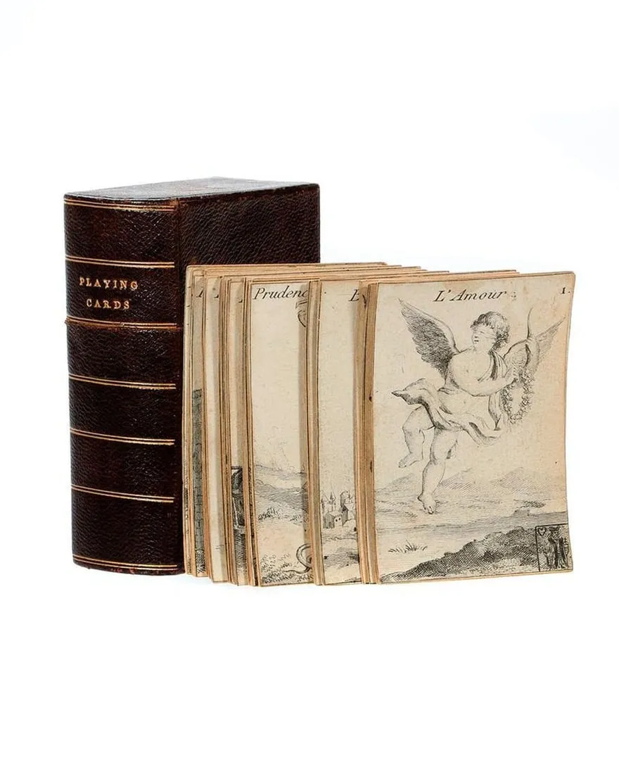 Set of late 18th C. French playing cards