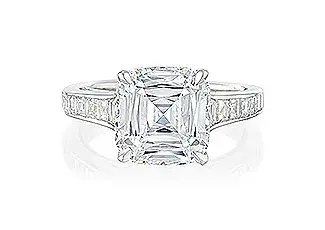Tiffany & Co. 4.01-Carat Legacy Cushion Cut Diamond Engagement Ring, GIA Certified D/VVS2