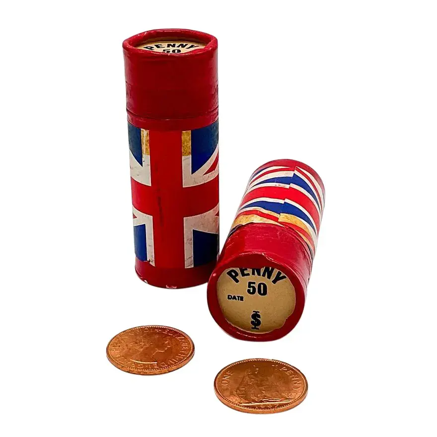 2pc 1967 Queen Elizabeth II Collection Bank Rolls