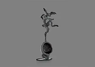 Barry Flanagan, Hare on Globe Form, 1993