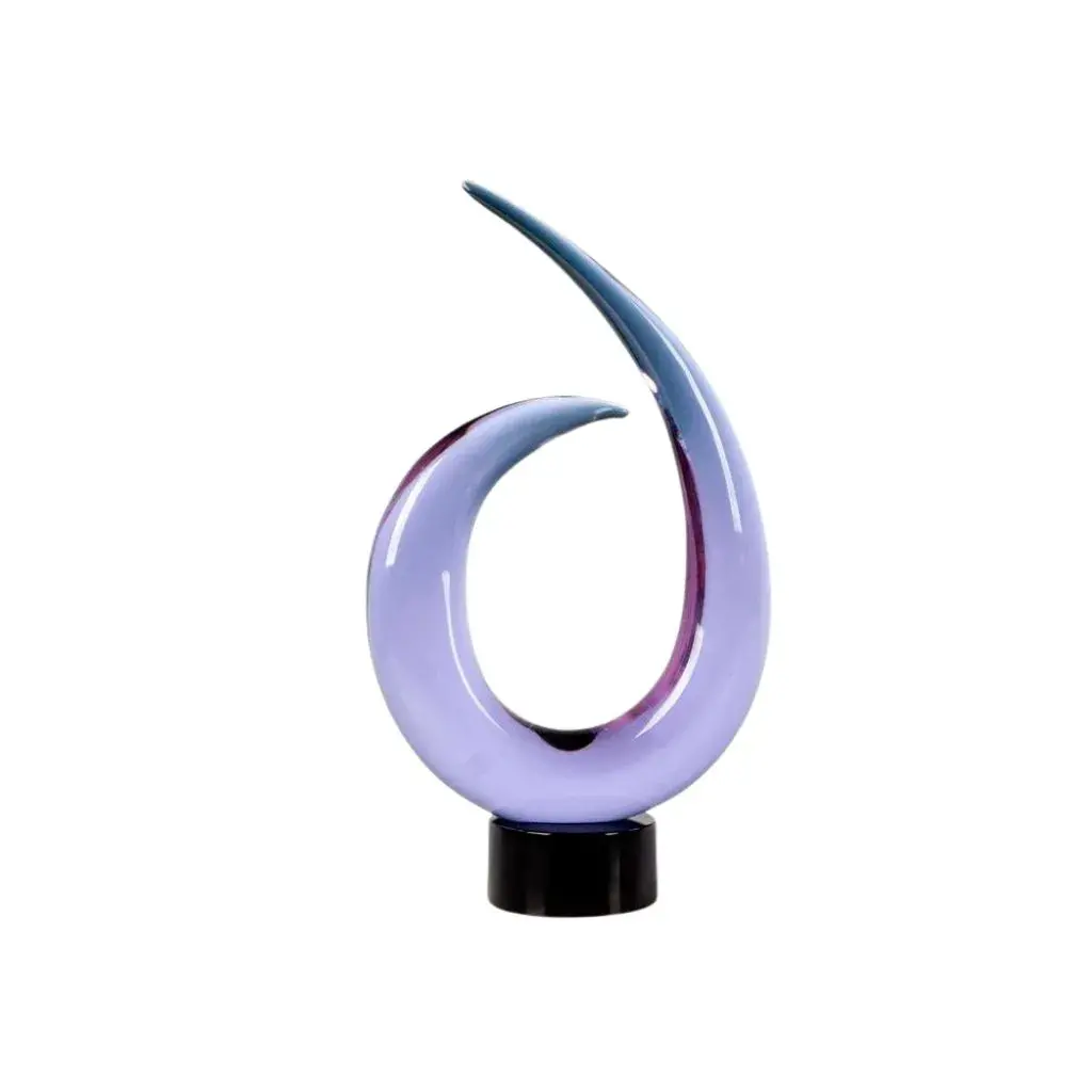 Contemporary Murano Glass Sculpture, Signed