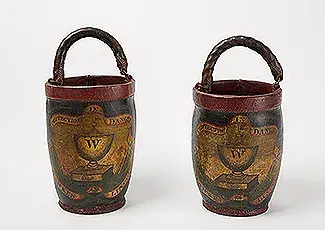 George Washington Leather Fire Buckets