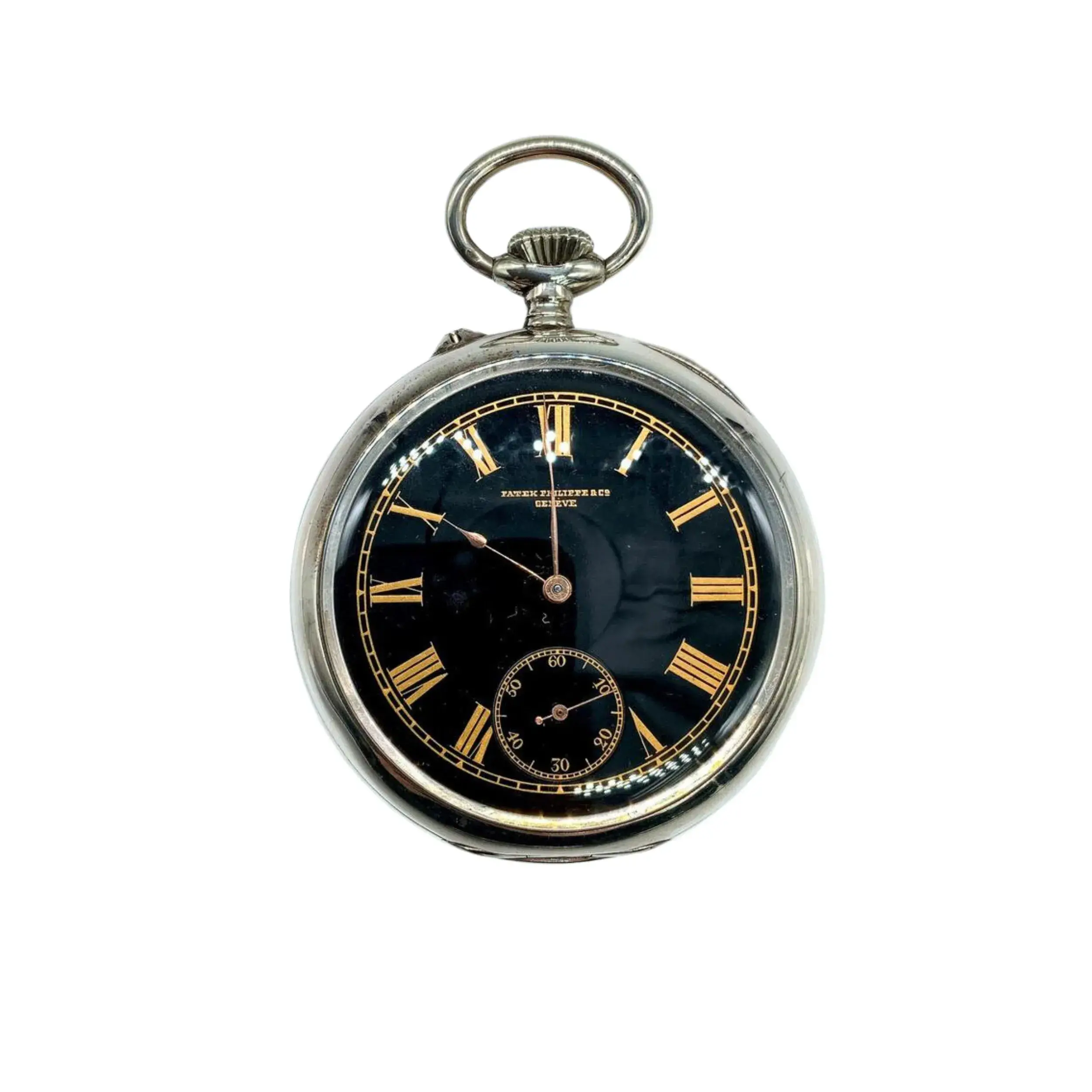 Patek Philippe Openface Pocket Watch Chronometro Gondolo