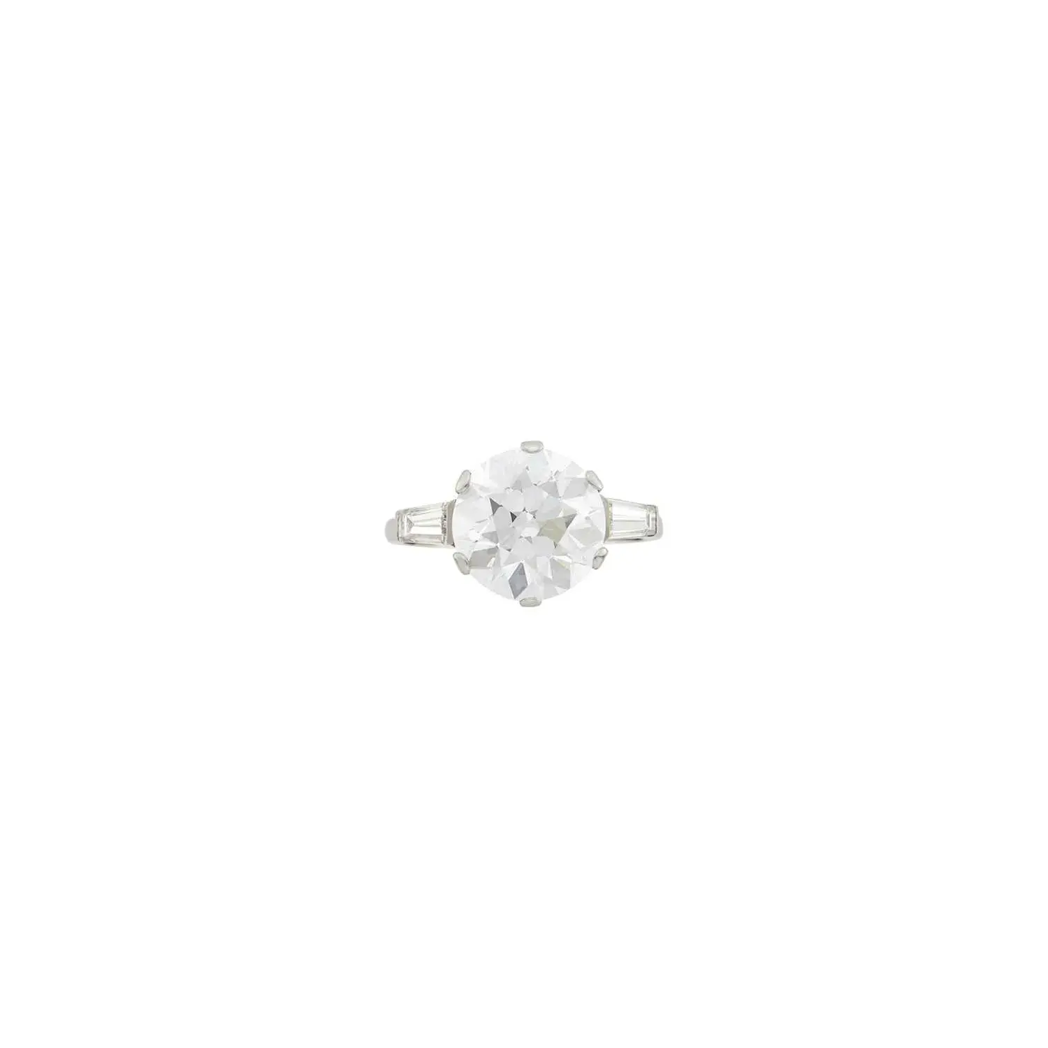 Platinum and Diamond Ring