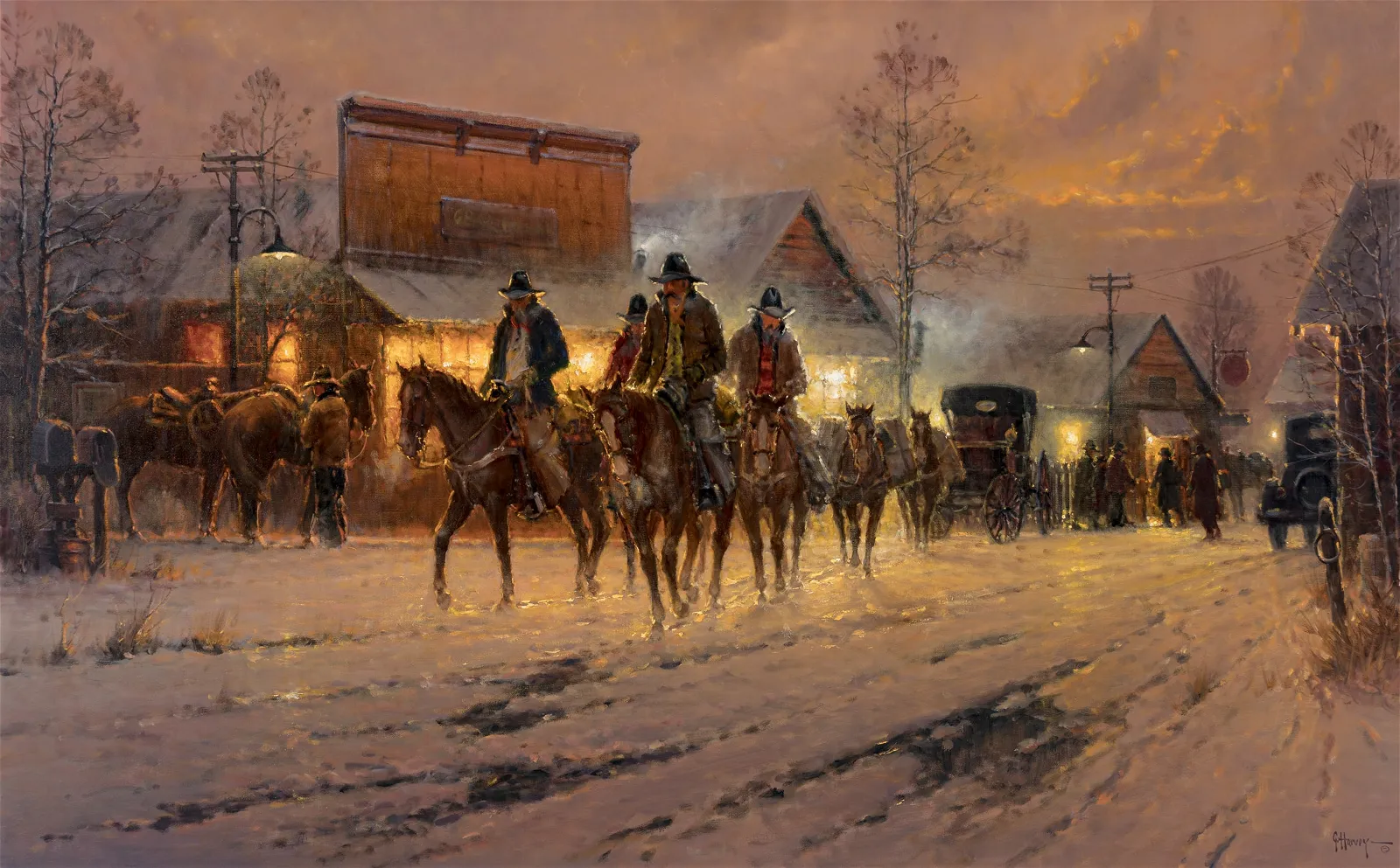 G. Harvey (1933 - 2017) Enough Till Spring, 1994