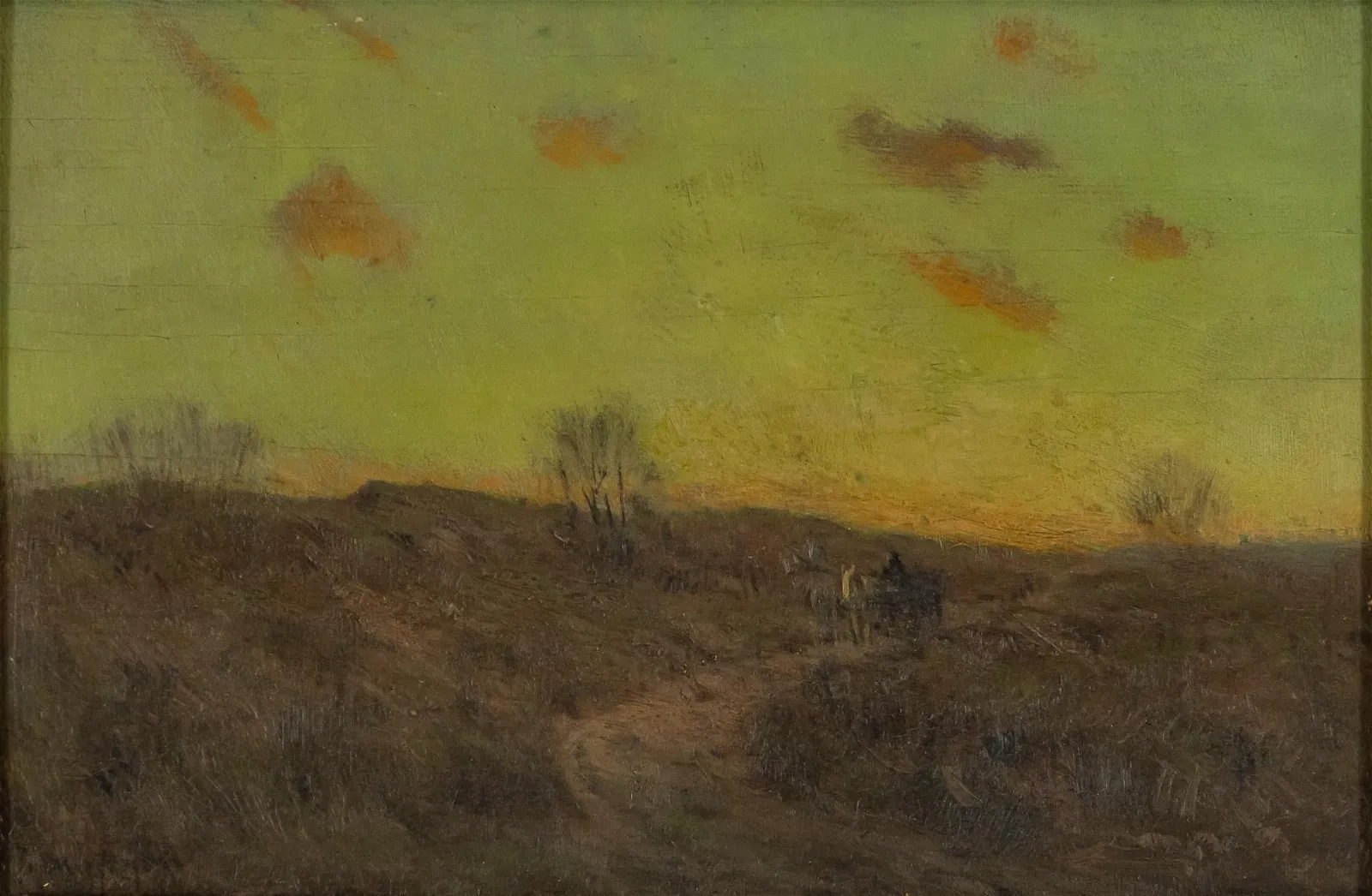 Julian Onderdonk, "Winter Twilight S. W. Texas", 1908