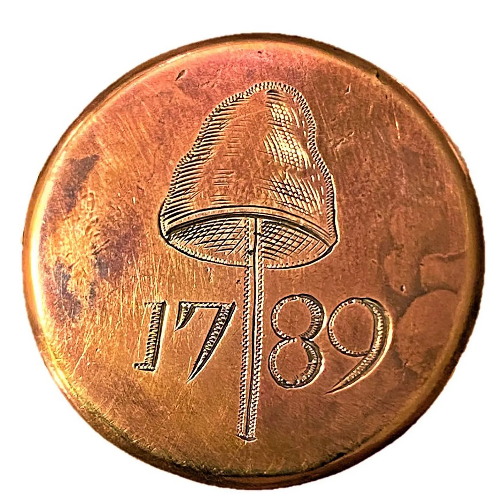 1789 Sons of Liberty GW Inaugural Patriot Button