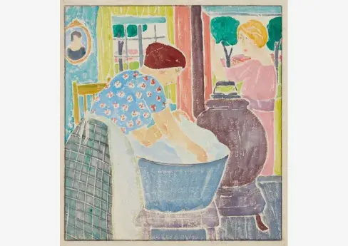 B.J.O. Nordfeldt Wash Day