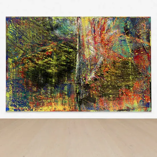 Gerhard Richter Title: Abstraktes Bild