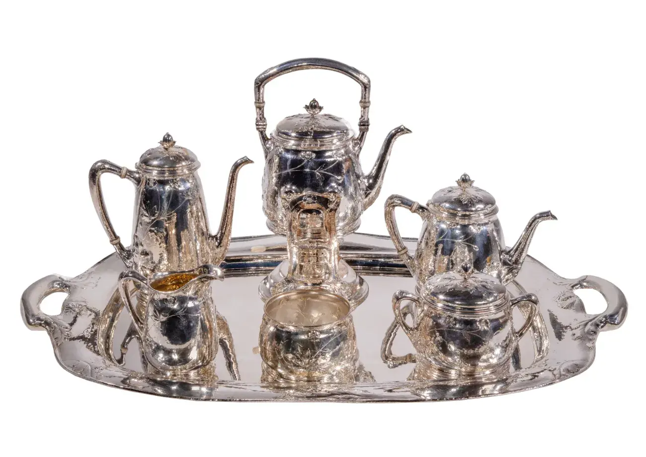 Gorham 'Martele' Sterling Silver Beverage Service