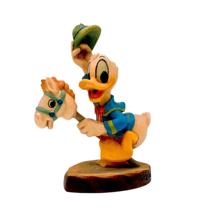 Anri Walt Disney Rider Donald Figurine