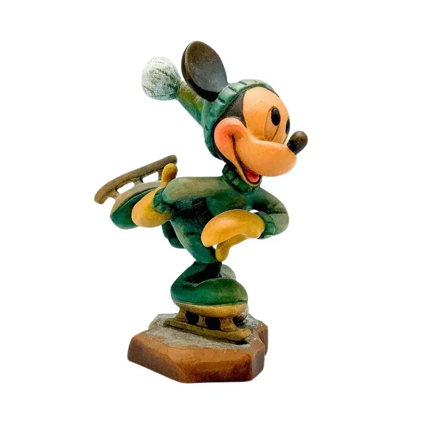 Anri Walt Disney Ice Skating Mickey Figure