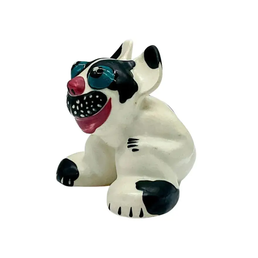 Weller Pottery Figurine, Pop-eye Dog
