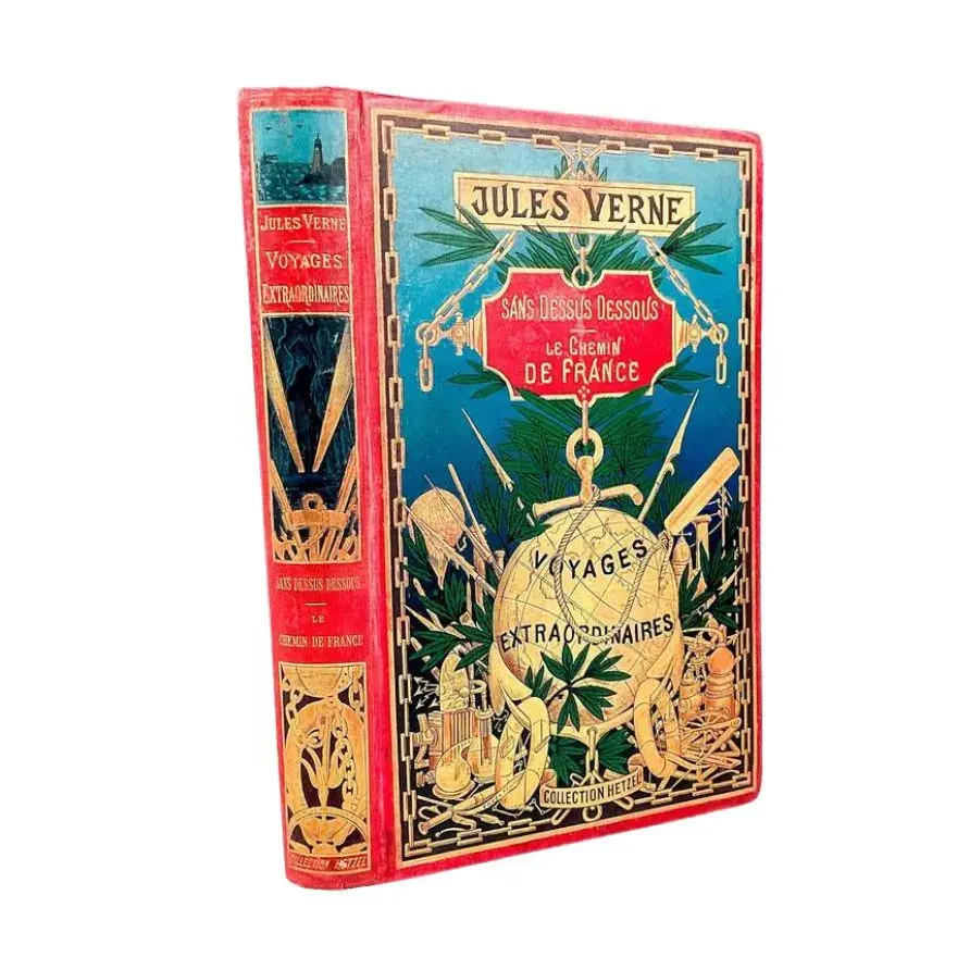 Jules Verne, Sans Dessous DessusLe Chemin de la France