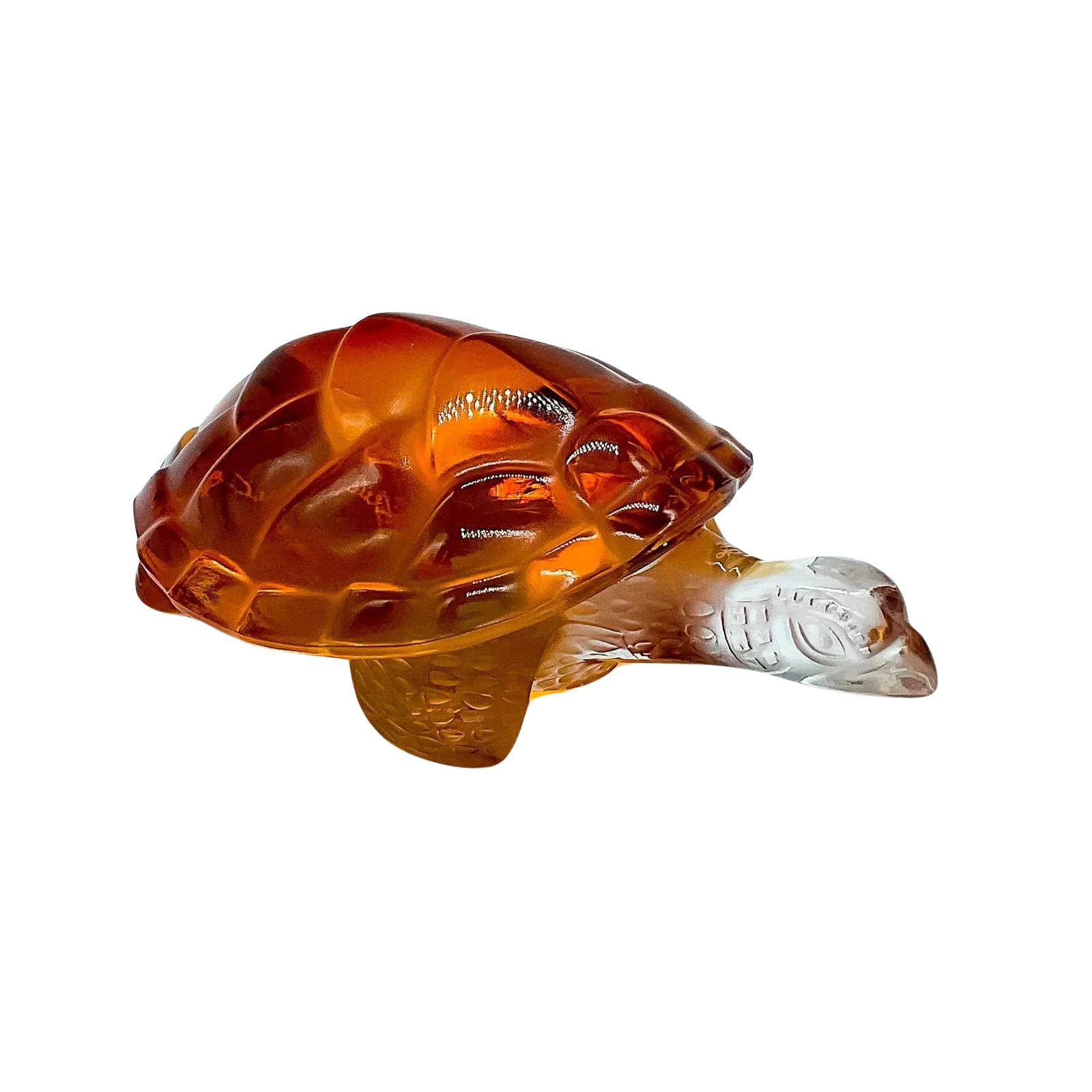 Lalique Crystal Sculpture, Caroline