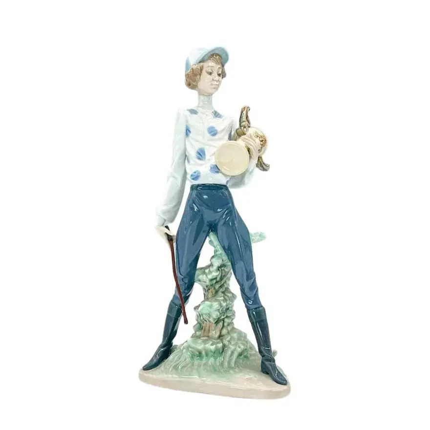 Lladro Prototype Figurine, Jockey Uncatalogued PP138
