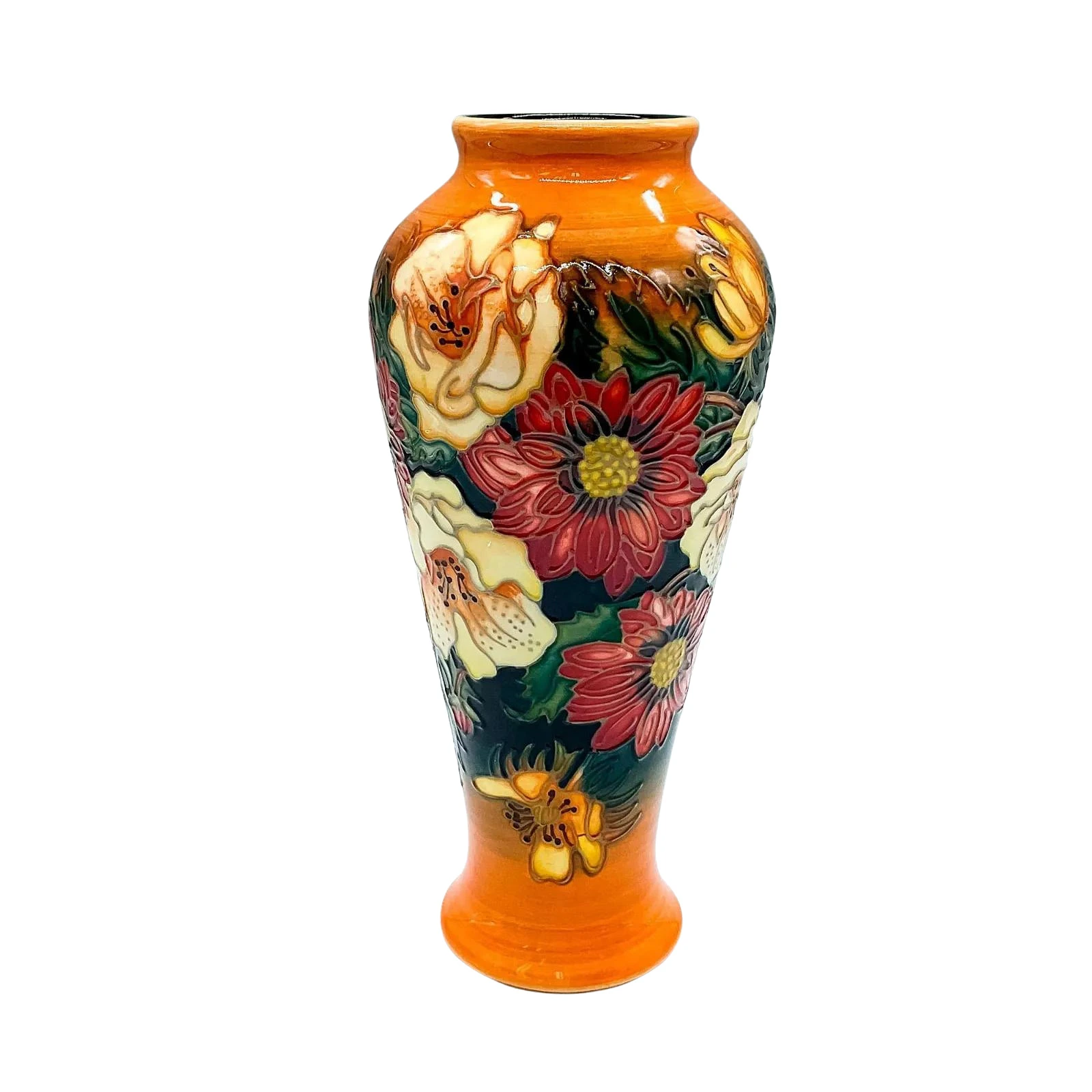 Moorcroft Pottery Emma Bossons Vase, Victoriana