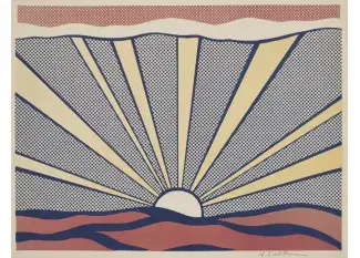 Roy Lichtenstein - Sunrise Roy Lichtenstein - Sunrise