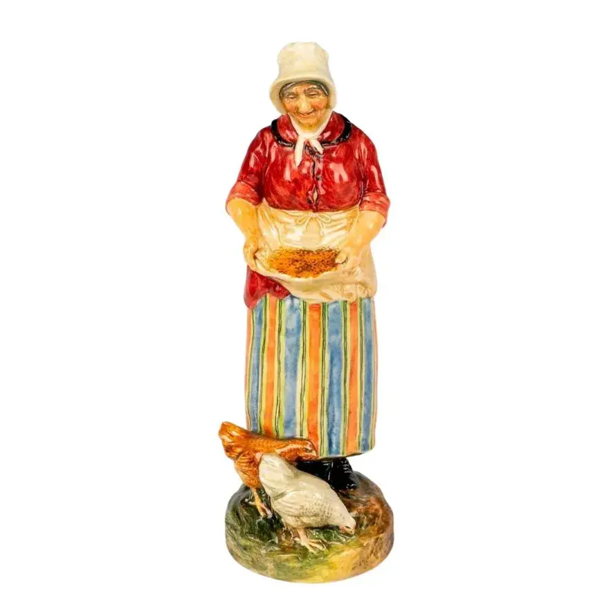 The Farmers Wife, Rare Variation - Royal Doulton Figurine