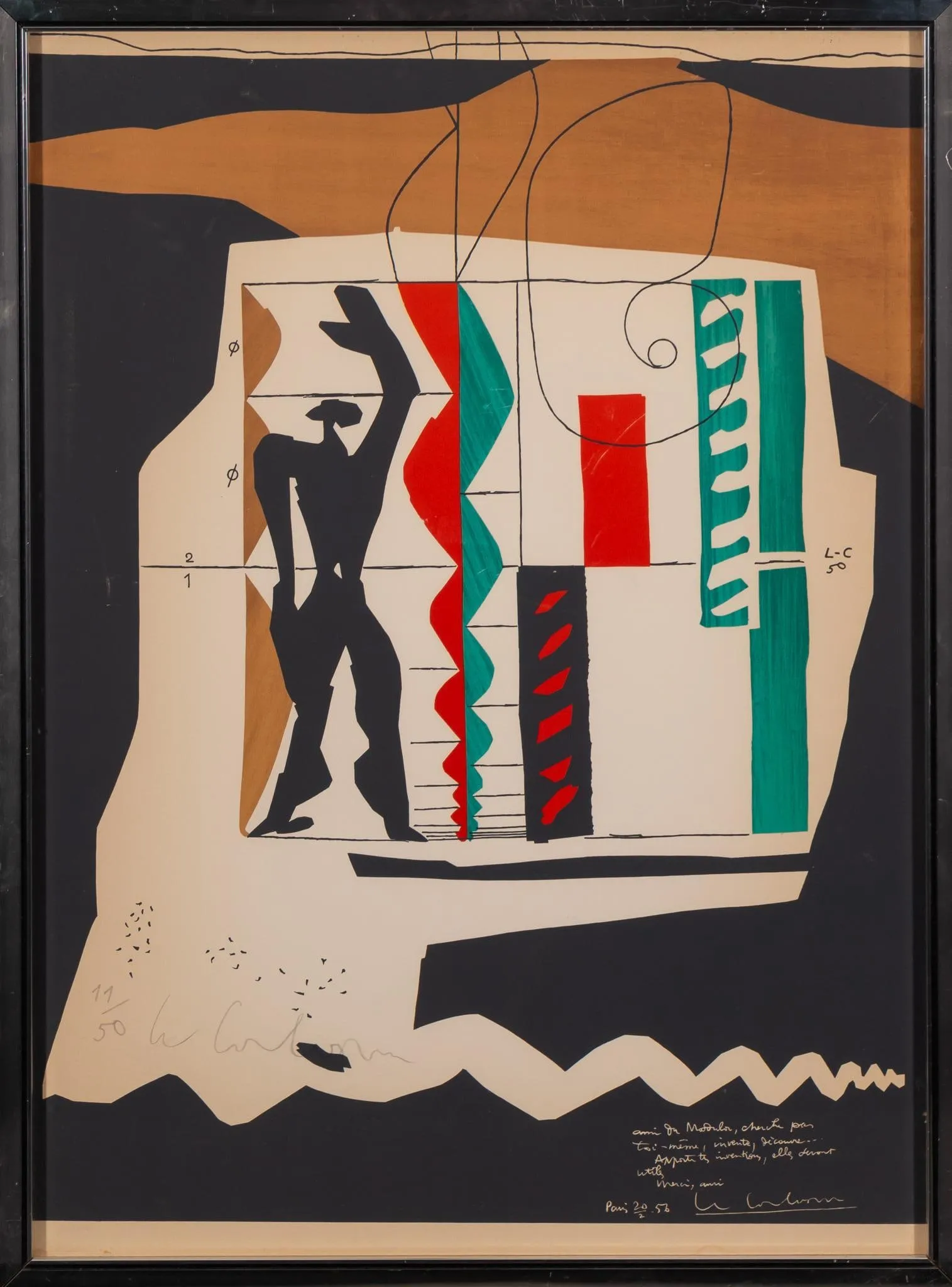 Le Corbusier, "Modulor", 11/50