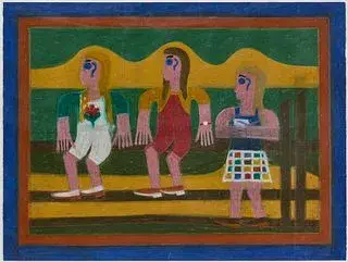 Eddie Arning - Three Ladies