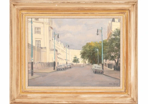 Julian Barrow Oil On Canvas