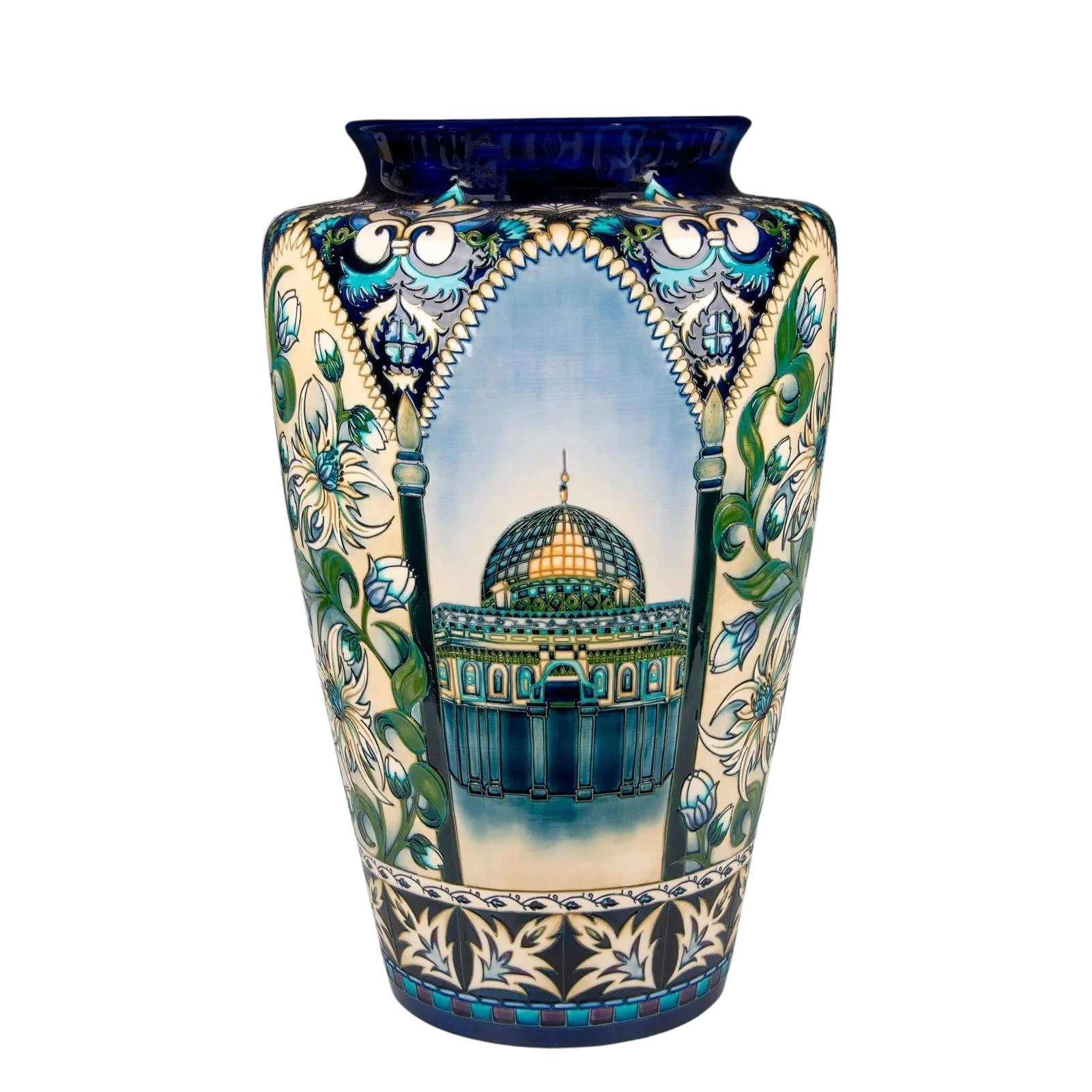 Moorcroft Pottery Prestige Jerusalem Vase