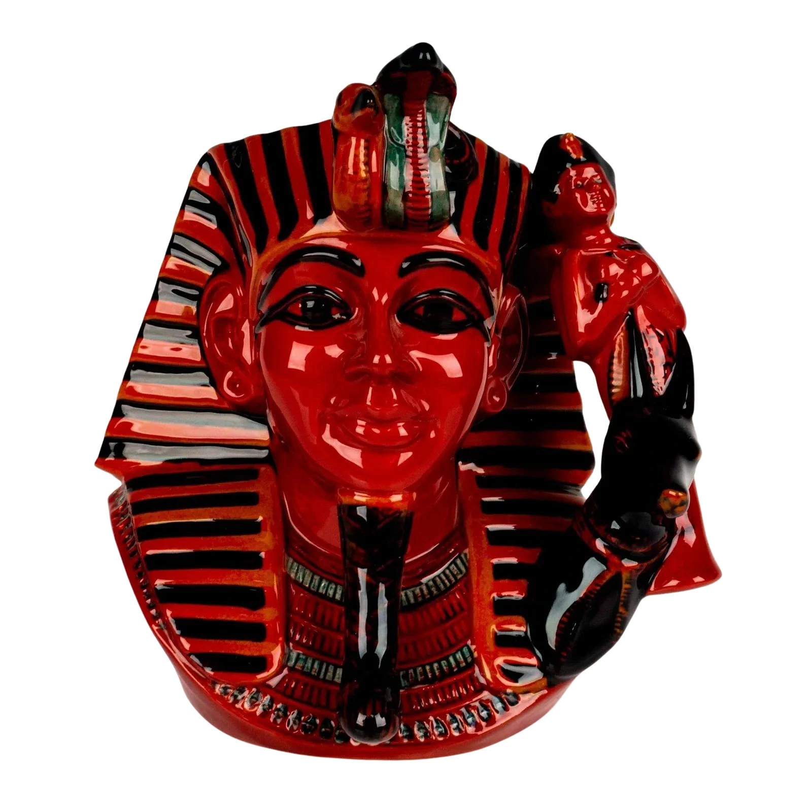 Royal Doulton Flambe Large Character Jug, The Pharaoh D7028