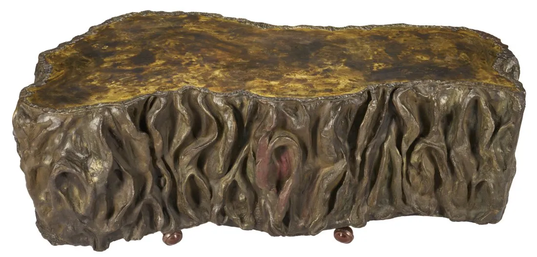 Philip and Kelvin Laverne Free Form Coffee Table