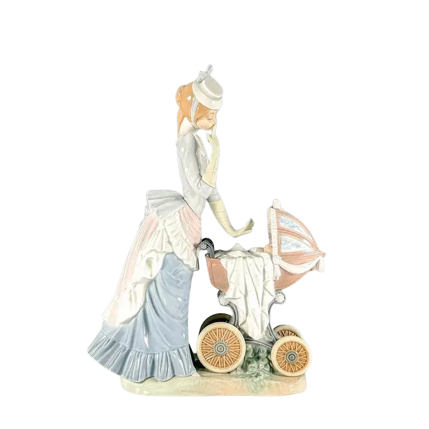Baby's Outing 1004938 - Lladro Porcelain Figurine