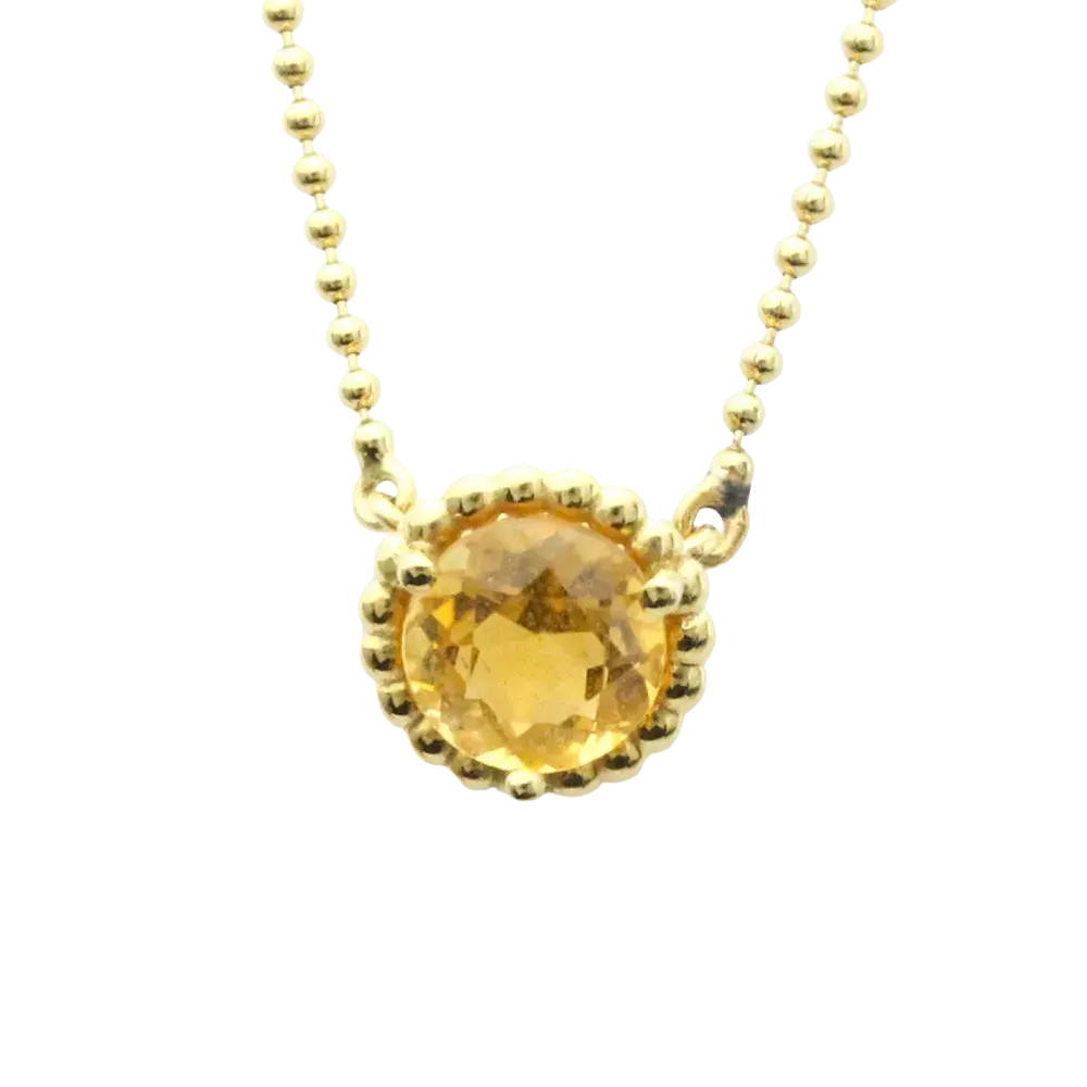 Tiffany Citrine Necklace