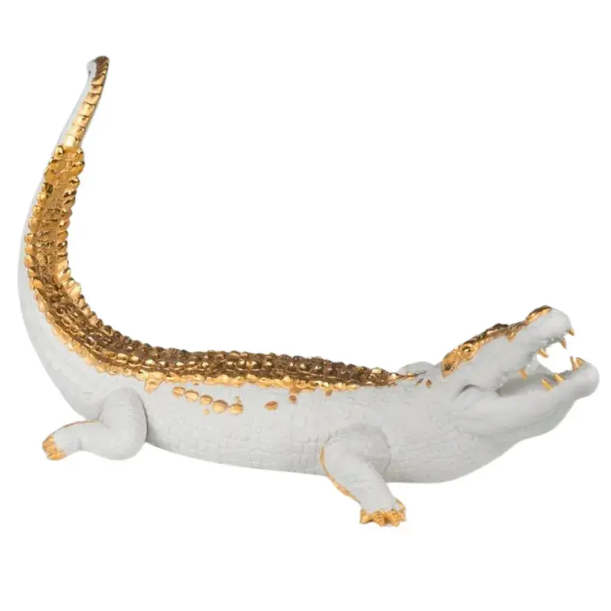 Crocodile 1009542 - Lladro Porcelain Sculpture