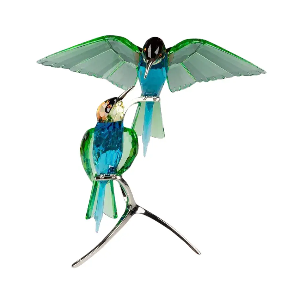 Swarovski Crystal Figurine, Paradise Bird, Bee Eaters