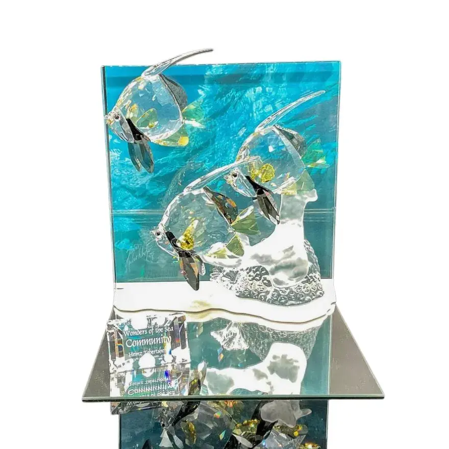 Swarovski Crystal Wonders of the Sea Figurine + Plaque