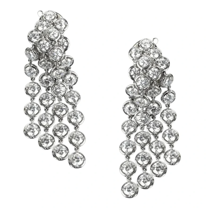 Van Cleef & Arpels Palmyre Diamond Earrings