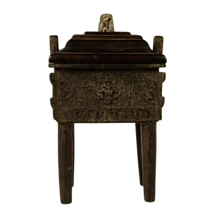 Antique Chinese Ming and Yuan Bronze Censer