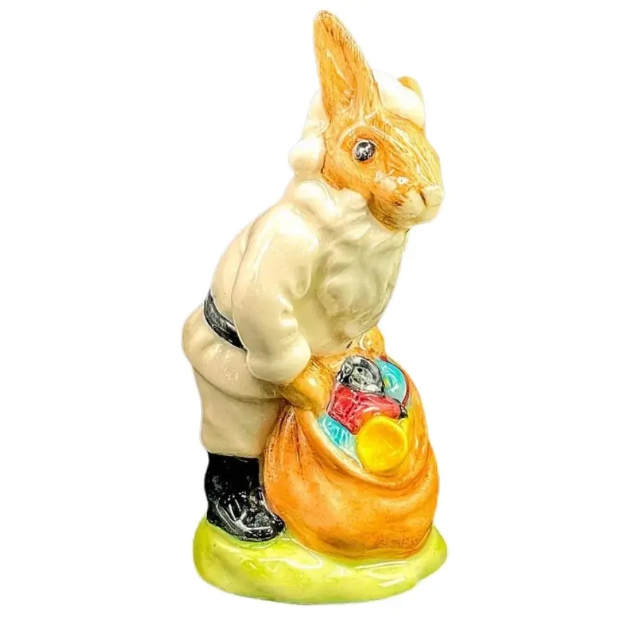 Royal Doulton Bunnykins Colorway Figurine, Santa