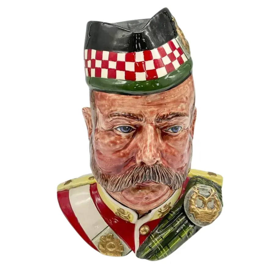 Royal Doulton Prototype Colorway William Grant Whisky Decanter Barrel Handle