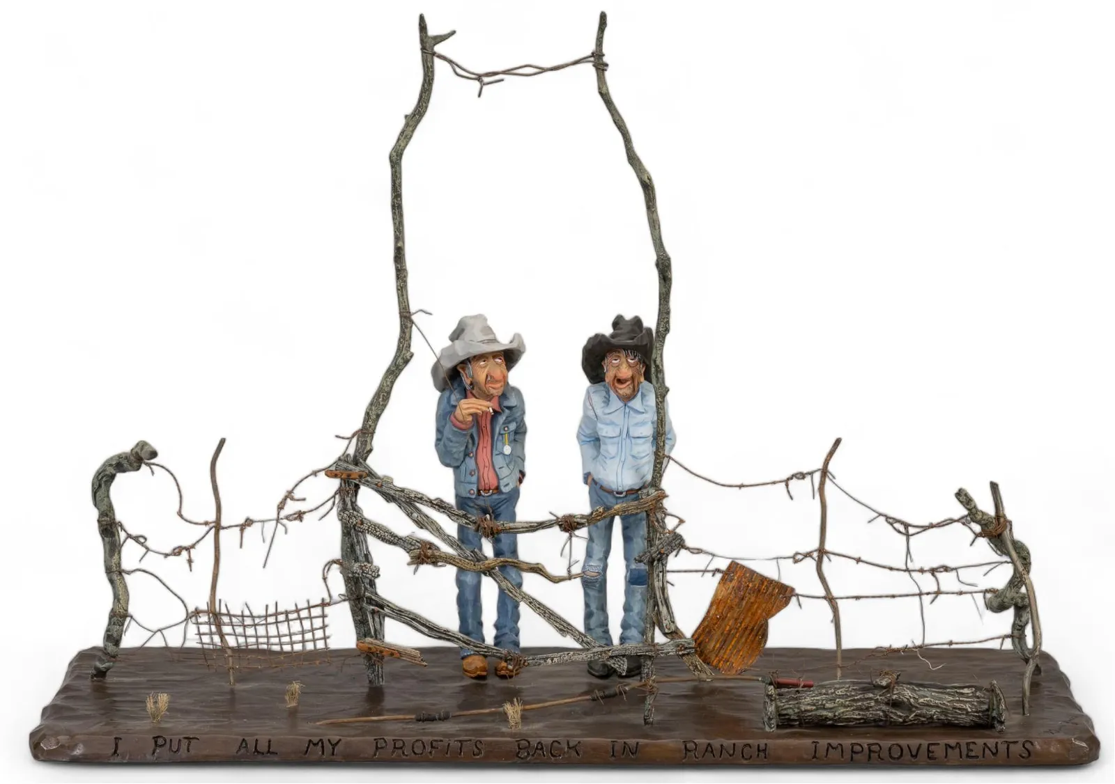 Gene Zesch, "I Put All My Profits Back Into Ranch Improvement"