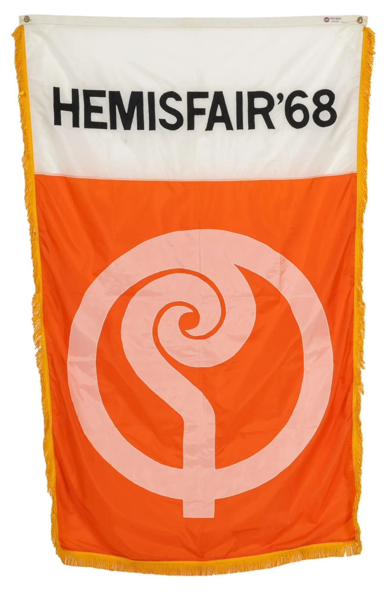 San Antonio HemisFair Park 1968 Banner