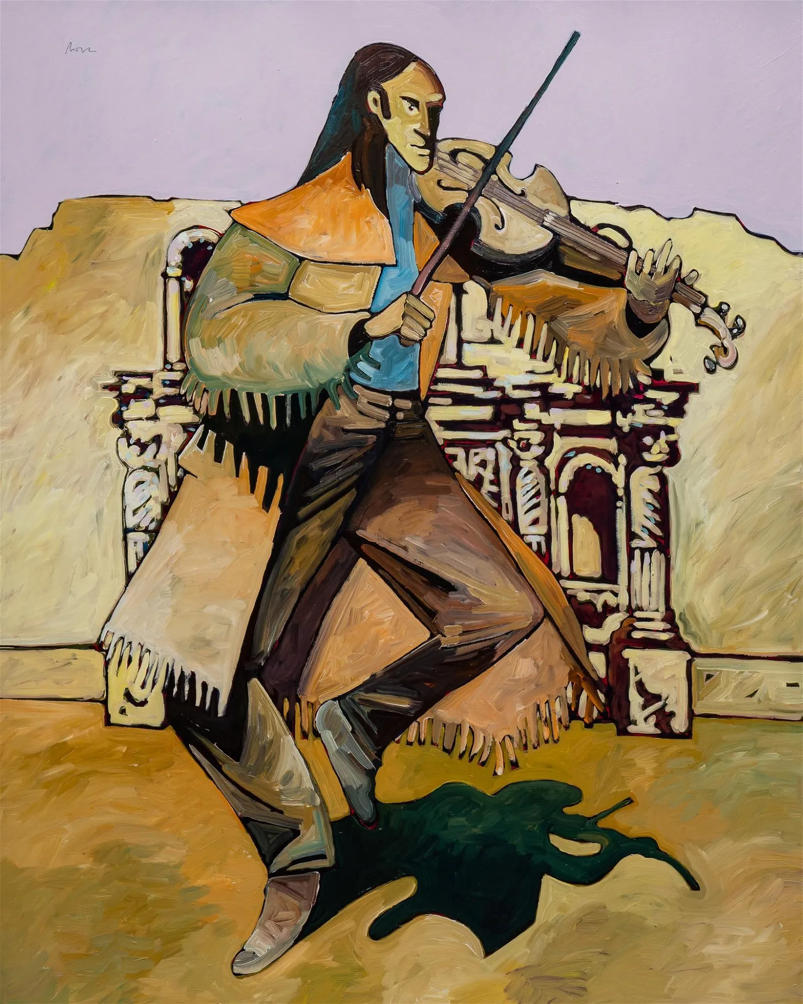 Thom Ross, Davy Crockett's Violin