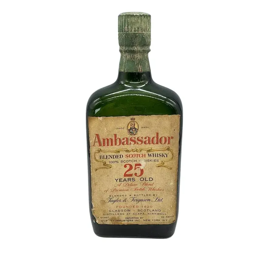 Ambassador Blended Scotch Whisky 25 Years Old