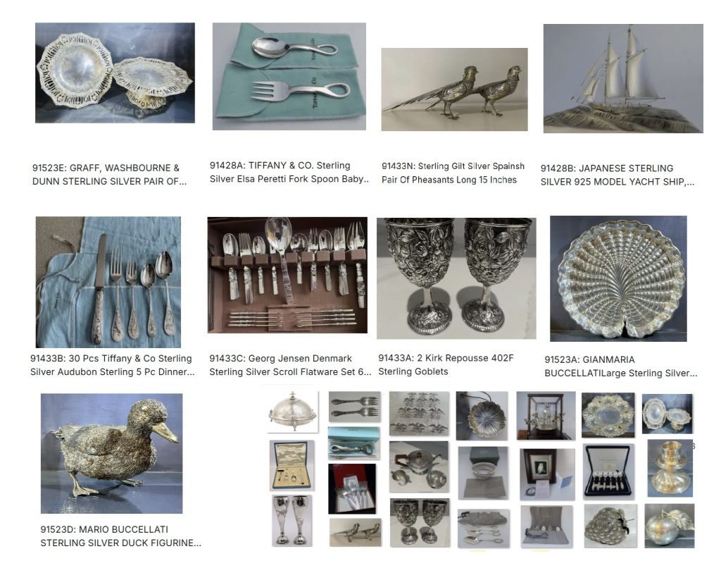 Estate Sterling Silverware Toys Decor Fashion